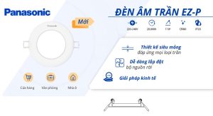 Đèn Led Âm Trần Panasonic NNV71311WE1A