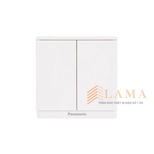 Bộ 2 Công Tắc B 1 Chiều Dòng Moderva Màu Trắng WMF503 VN Panasonic